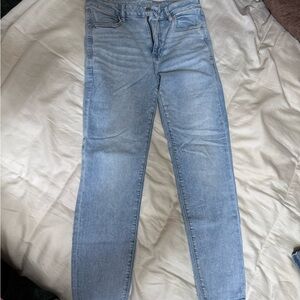 American Eagle Outfitters Light Blue Skinny Jeans
